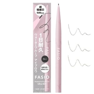 Lápiz de cejas resistente al agua Kose Fasio 01 Gris