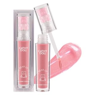 Cathy Doll - Brillo labial Oso Hidratante 04 Lengua de Conejo