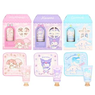 Set SHOBIDO - Crema de manos y toalla mini (My Melody - Fresa)