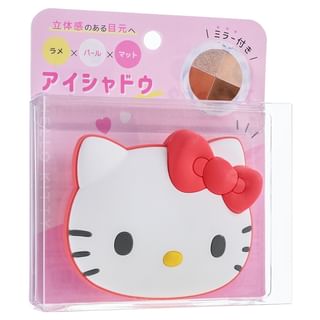 Paleta de sombras de ojos CRUX Sanrio Hello Kitty de 4 colores