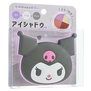 Paleta de sombras de ojos CRUX Sanrio Kuromi de 4 colores