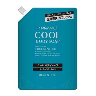 Jabón corporal fresco KUMANO COSME Pharmaact - Recarga de 800 ml