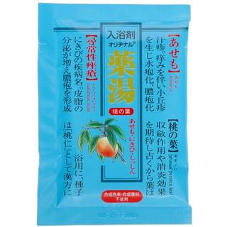 Sal de baño medicinal ORIGINAL - Hojas de durazno, 30g