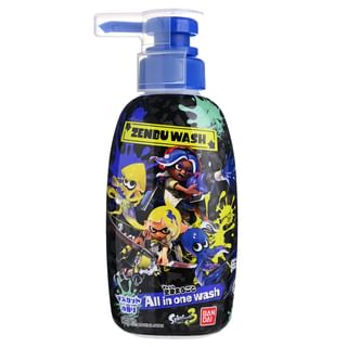Shampoing tout-en-un Bandai Zenbu Wash Splatoon 3, 300 ml