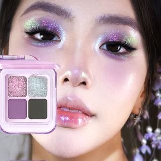 Paleta de sombras de ojos GELLA'S Camaleón - Púrpura Fumao Fresco #M04