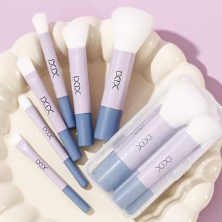 Set de pinceles de maquillaje xixi para viaje - 6 unidades