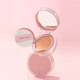 Crème mousse radieuse HOLD LIVE - Brume douce, 2 couleurs #H02 avec recharge (13g x 2)