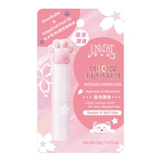UNICAT Cat Paw Lip Balm - Shea Butter & Grapefruit Peel Oil