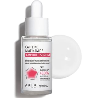 Sérum en ampollas de cafeína y niacinamida APLB