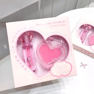 Set de cuidado labial con extractos vegetales Gege Bear (2 unidades)