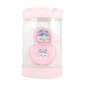 Set de regalo de baño SHOBIDO Chiikawa, esponja de baño y burbujas de baño de durazno blanco - 2 uds