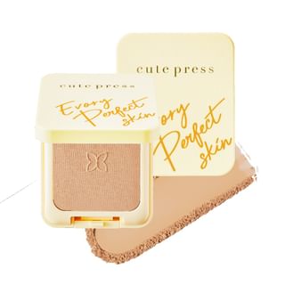 Polvo compacto Evory Cute Press, Rosado Beige (P2)