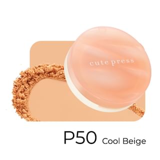 Polvo fundente Cute Press My Match FPS 35 PA+++ P50 Beige Fresco