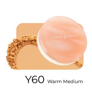 Polvo compacto Cute Press My Match FPS 35 PA+++ Y60 Piel Media Calida