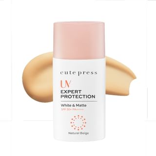 Cute Press UV Expert Protection Sunscreen, White & Matte SPF 50+ PA++++