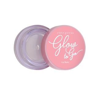 Bálsamo de labios teñido Cute Press Glow To Go 01 Cristal Blanco