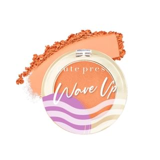 Blush Cute Press Wave Up Fixation Haute Tenue 02 Mandarine