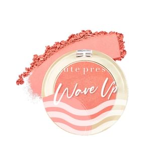 Blush Cute Press Wave Up Fixation Maximale en Peau Pêche Chatoyante (04)