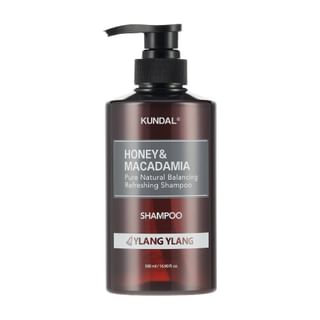 Champú Equilibrador Natural de Miel y Macadamia Kundal (8 Tipos de Ylang Ylang)