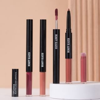 Lápiz de labios y líquido Beauty Glazed de doble punta