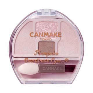 Paleta de sombras Canmake Plumpuku N01 Shiratama
