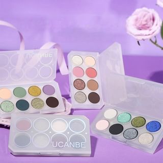 Paleta de sombras de ojos UCANBE 8 colores, Irisada
