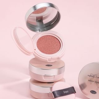 Biya Difusor de Aire para Rostro - Rubor en Espuma - 6 Colores #102 Rosa - 5g
