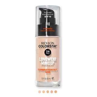 Fondation Revlon Colorstay longue tenue, teinte Sand Beige (SPF 15)