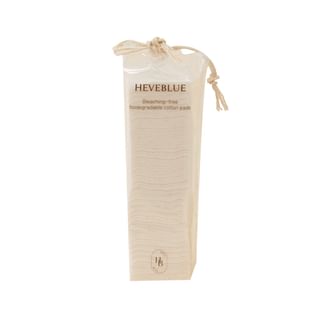 Toallitas de algodón biodegradables HEVEBLUE - 70 unidades
