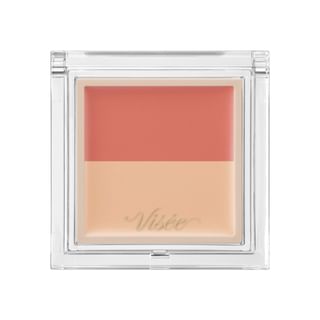 Correctivo en dos tonos Kose Visee Color Duo Truco 05 Rojo Trueno (Beige Claro)