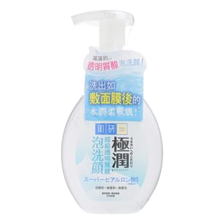 Rohto Mentholatum Gokujyun Super Hyaluronic Foam Cleanser, 160ml