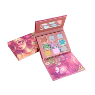 Paleta de sombras de ojos camaleón de 9 colores SheenEffect Nikesansan Dream Love