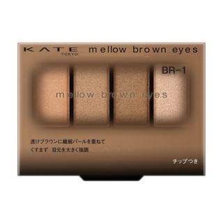 Paleta de maquillaje Kanebo Kate Mellow Ojos Marrones Suaves BR-1