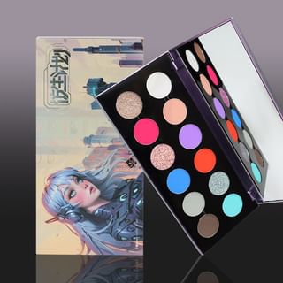 Paleta de sombra de ojos camaleón SheenEffect 12 colores, 2g