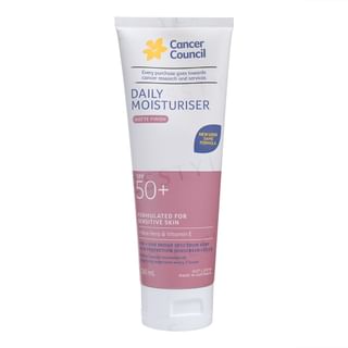 Crème hydratante quotidienne Cancer Council mate SPF 50+ 150 ml