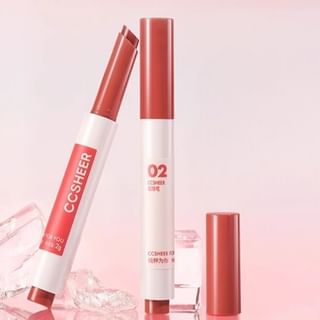 CCSHEER Watery Lip Balm Pen (2 Types) - Tinted, 2g