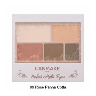 Paleta Canmake Perfect Multi Ojos 09 Rosé Panna Cotta