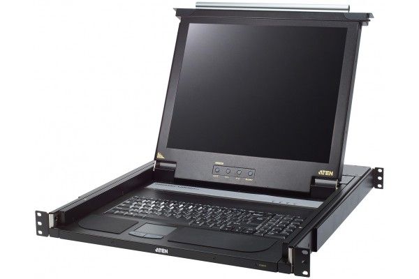 ATEN CL1000 17-Inch LCD Console KVM with 1 Port VGA/PS2