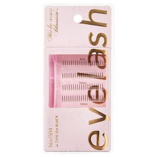 Extensions de cils Miche Bloomin' - Ligne Infini 504 A Type, Noir, 120 pièces