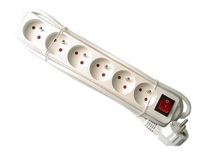 Dexlan Power Distribution Unit, 6 Outputs, 1.5m Cable