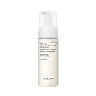 Limpiador en espuma con ácido hialurónico glow vegano The Face Shop 150ml