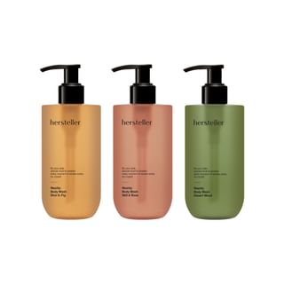 Jabón corporal hersteller - 3 opciones de fragancia: rosa, higo y madera del desierto