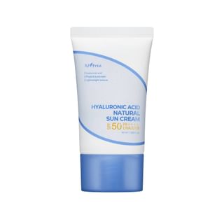 Crema solar natural con ácido hialurónico Isntree (versión 2025) - 50 ml