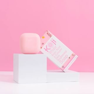 Jabón iluminador para el piel Koji White con ácido kójico y colágeno - 2 barras de 80 g