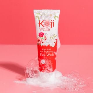Nettoyant facial éclaircissant au kojic acid de Koji White 75g