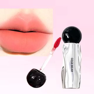 Lodo de labios Gege Bear Niebla Natural Tacto Terciopelo - Melocotón Crema