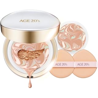 Set de cubrecara esencia firma AGE20's - Beige claro