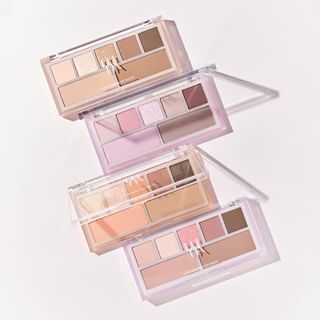 Paleta para ojos Luna - Blanqueo en capas #02 Profundidad Mauve (4 colores)