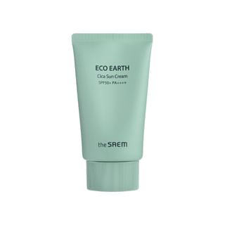 Crema solar física The Saem Eco Tierra Cica 50g
