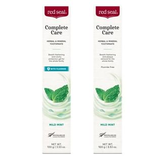 Pâte à dents Red Seal Complete Care, sans fluorure, menthe douce - 100g